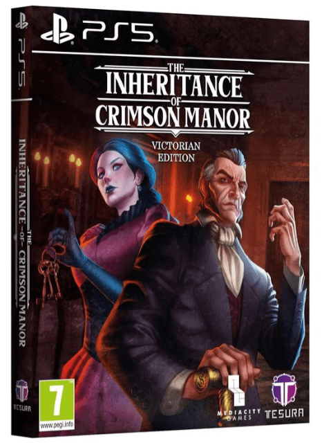 The Inheritance of Crimson Manor - Victorian Edition