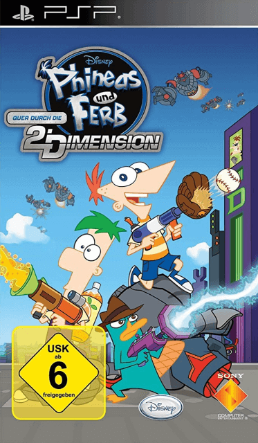Phineas und Ferb: Quer durch die 2Dimension