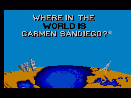 Where in the World is Carmen Sandiego?