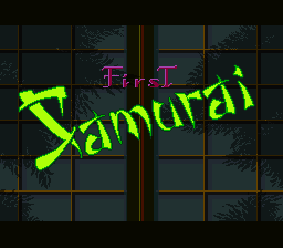 First Samurai