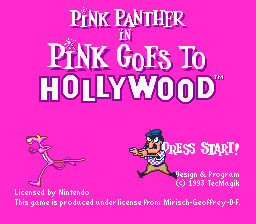 Pink Goes to Hollywood