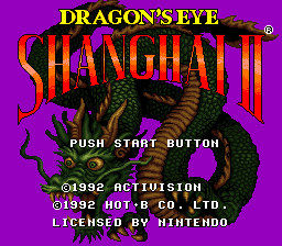 Shanghai II: Dragon's Eye