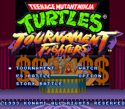 Teenage Mutant Ninja Turtles: Tournament Fighters