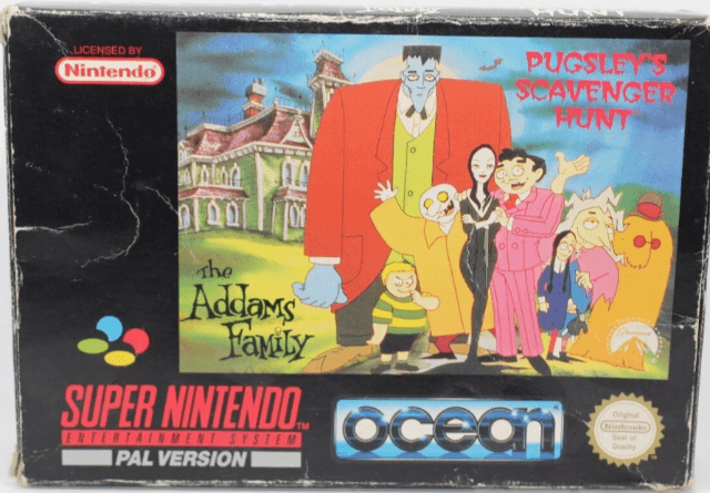 The Addams Family: Pugsley's Scavenger Hunt