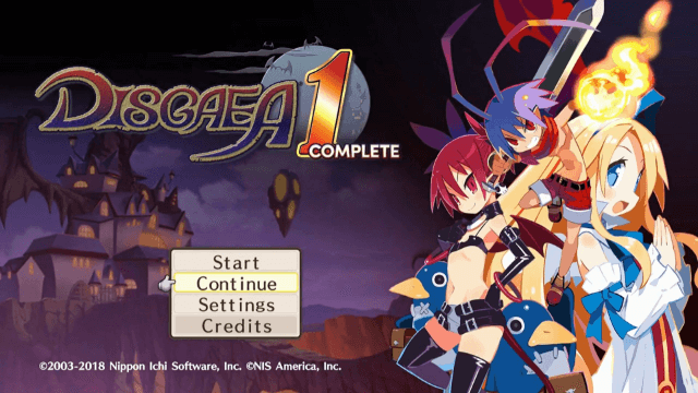 Disgaea 1 Complete