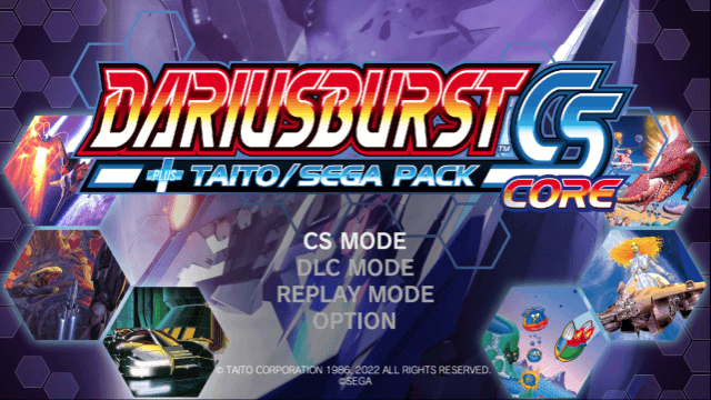 Dariusburst CS Core +Sega +Taito Pack
