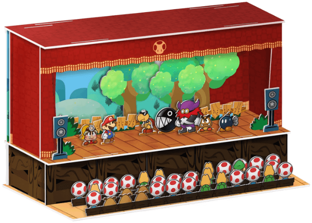 Paper Mario: Die Legende vom Äonentor + Bastel-Kampfszene