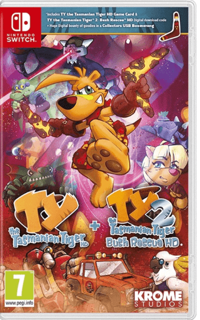 TY the Tasmanian Tiger HD + TY the Tasmanian Tiger 2