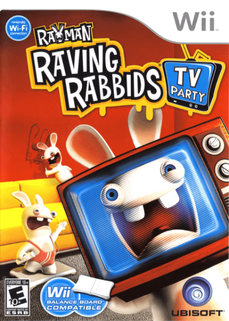 Rayman Raving Rabbids TV Party