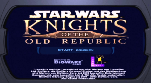Star Wars: Knights of the Old Republic