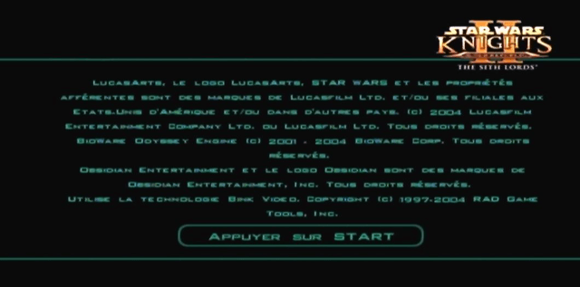 Star Wars: Knights of the Old Republic II - The Sith Lords