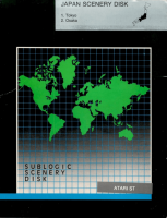 SubLOGIC Scenery Disk - Japan